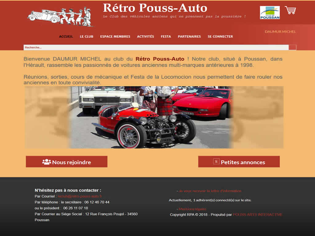 LE RETRO POUSS AUTO